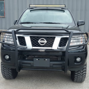 Nissan Frontier PRO-4X, Westin grille guard, roof rack light bar